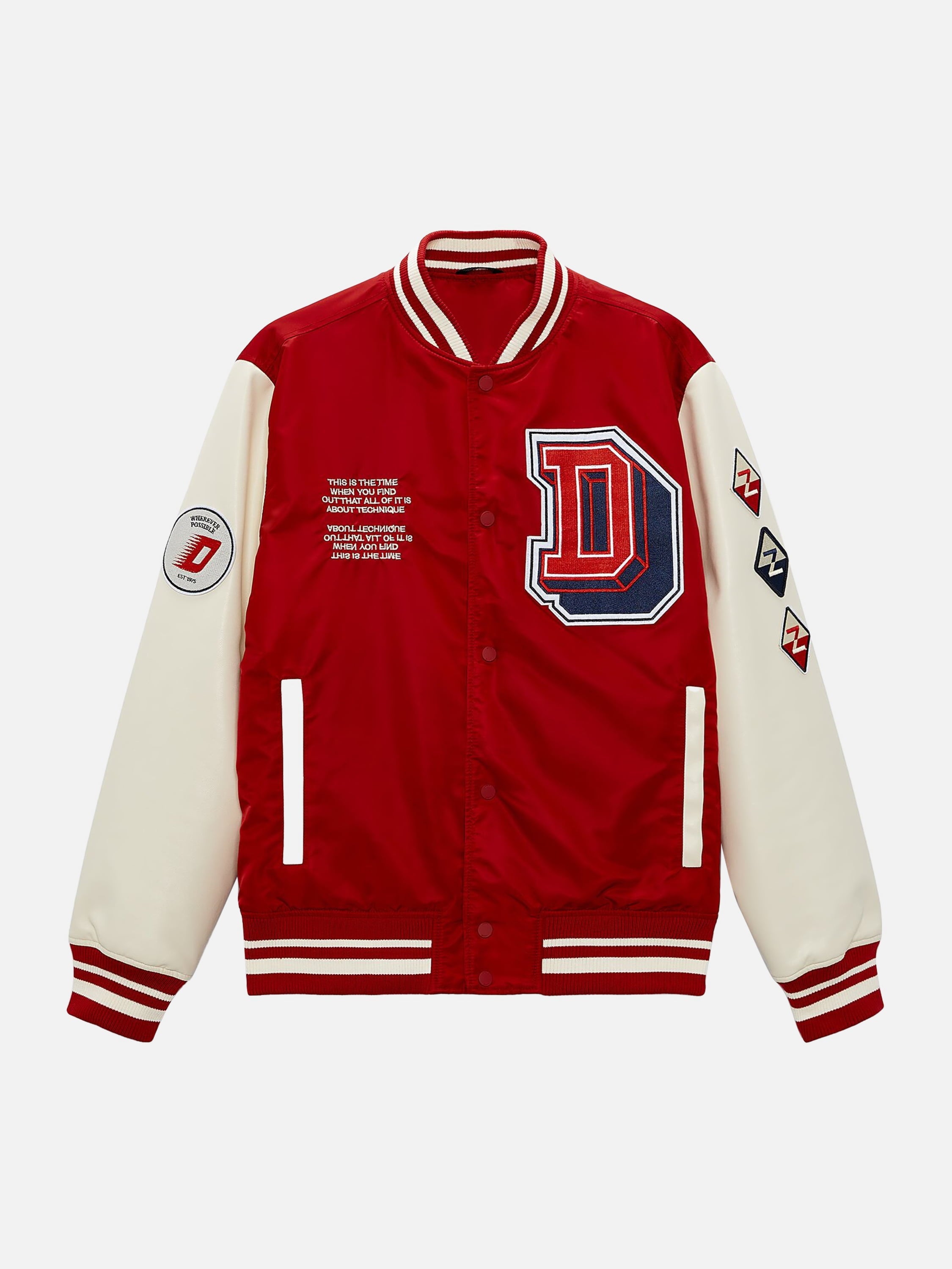 The Vimiaparty Alphabet Embroidered Jackets